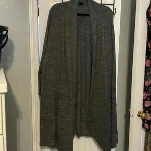 Tacera brand long gray kimono size 2x.